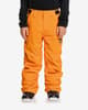 Pantalón largo Quiksilver Estate naranja intenso junior