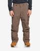 Pantalón largo Quiksilver Estate marrón oscuro