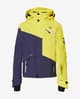 Casaco com capucho Rehall TASHA-R-jr azul amarelo infantil