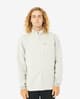 Rip Curl VaporCool Full Zip Thru Sweatshirt Light Grey