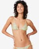 Top bikini Rip Curl Sea of Dreams yellow pink.