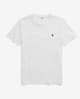 Camiseta Ralph Lauren Custom Slim Fit manga corta blanco azul marino