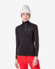 Rossignol Classique Half Zip Damen Funktionsunterhemd mattschwarz
