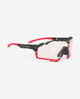 Gafas Rudy Project Cutline negro rojo con lentes fotocromáticas ImpactX 2 rojo