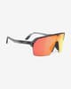Gafas Rudy Project Spinshield Air gris ceniza translúcido con lentes RP Optics Multilaser naranja