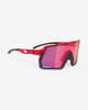 Gafas Rudy Project Kelion lente rojo intenso negro RP OPTICS Multilaser Red