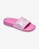 Roxy Slippy Flip Flops Pink White Kids