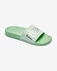 Roxy Slippy Flip Flops Light Green Grey Kids