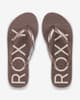Chanclas Roxy Viva Sparkle marrón tierra mujer
