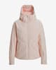 Chaqueta con capucha Roxy Snowdrift rosa claro mujer