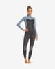 Traje neopreno Roxy Prologue 4/3 mm azul claro mujer