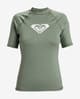 T-shirt Roxy Whole Hearted manica corta verde menta donna