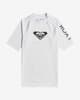 T-shirt Roxy Whole Hearted manica corta bianco nero donna