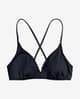 Top bikini Roxy Beach Classics Triangular negro mujer 
