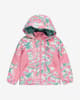 Chaqueta con capucha  Roxy Snowy Tale rosa claro verde infantil