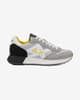Zapatillas SUN68 Jaki 2.0 Solid gris negro amarillo
