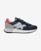 Zapatillas SUN68 Jaki 2.0 Solid azul marino rojo coral gris