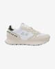 Zapatillas SUN68 Ally Studs beige blanco negro mujer