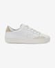 Zapatillas SUN68 Kathy Leather blanco dorado mujer