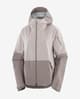 Chaqueta con capucha Salomon Outerpath 2.5L Waterproof rosa claro mujer