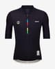 Santini x UCI World Champion Maillot kortærmet Slim Fit sort