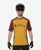 Maillot Sweet Protection Hunter manga corta amarillo rojo