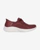 Skechers Ultra Flex 3.0 Slip-Ins Trainers Burgundy Red Women