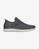 Zapatillas Skechers Summits Slip-Ins gris oscuro verde blanco