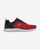 Zapatillas Skechers Track Broader rojo negro blanco