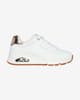 Zapatillas Skechers Uno Gen1 blanco dorado infantil