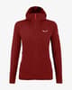 Salewa Sorapis Durastretch Hooded Jacket Dark Red Women