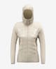 Chaqueta con capucha Salewa Ortles Tirol Wool blanco mujer