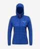 Chaqueta con capucha Salewa Ortles Tirol Wool azul mujer