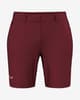 Pantalón corto Salewa Talvena Durastretch granate mujer
