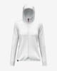 Sudadera con capucha Salewa Puez Waffle Hybrid blanco mujer