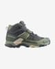 Bottes Salomon X Ultra 5 Mid GORE-TEX gris foncé vert femme