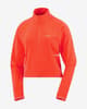 Jacket Salomon Sense Aero Hybrid Cropped orange Women