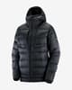 Chaqueta con capucha Salomon Elixir Ultra Down negro mujer