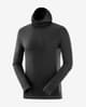Hooded sweatshirt Salomon Outspeed Wool black