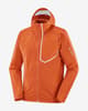 Chaqueta con capucha Salomon Bonatti Trail naranja