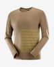 Salomon Sense Aero GFX Long Sleeve T-Shirt Brown