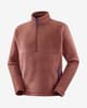 Forro polar Salomon Chroma Fleece Half Zip violeta granate