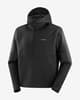 Sudadera con capucha Salomon Shake Half Zip negro
