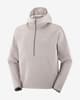 Sudadera con capucha Salomon Shake Half Zip beige