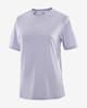 Camiseta Salomon SHKout Core manga corta violeta claro mujer