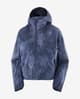 Chaqueta con capucha Salomon Outscape 2L Short azul mujer