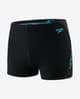 Speedo Boom Splice Aquashort Black Navy Blue