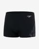 Calções de banho Speedo Storm Wave Allover Digital V Panel Aquashort preto cinzento