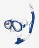 Niebieskie okulary pływackie Speedo Leisure z przezroczystymi soczewkami