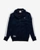 Sudadera Superdry Code Track Full Zip azul marino blanco